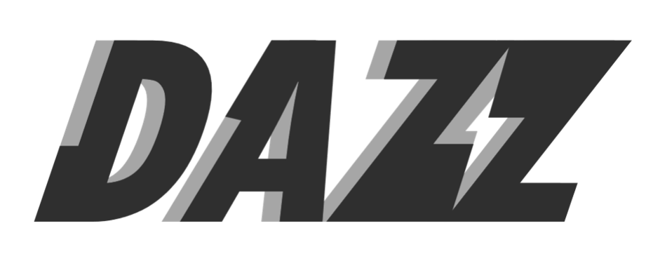 DAZZ logo BnW